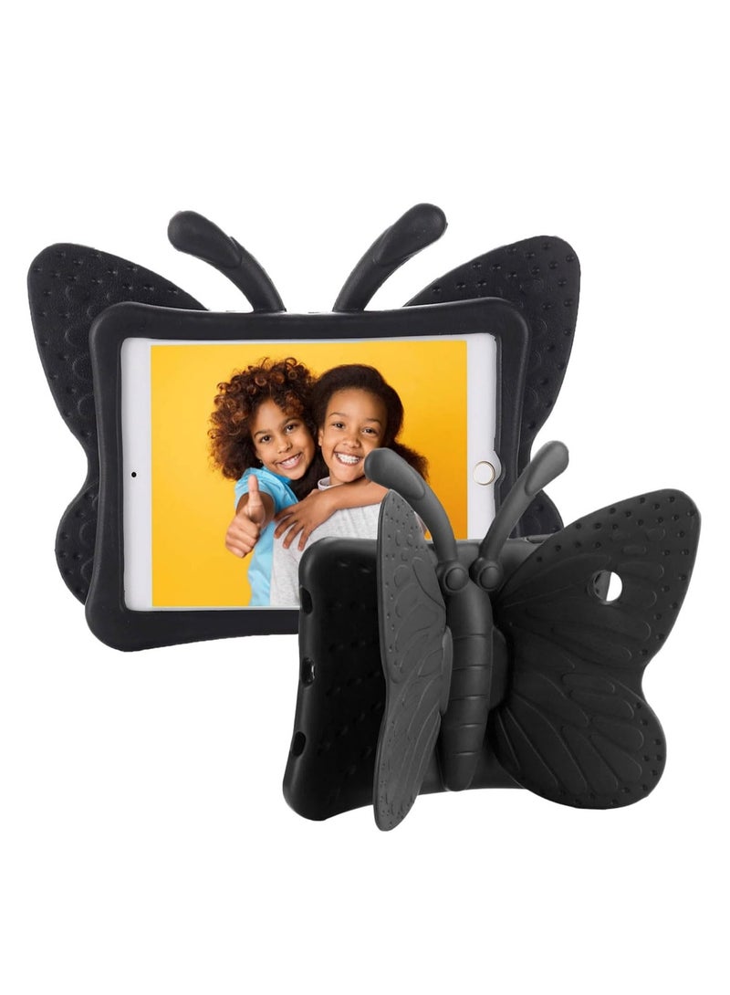 Gravity iPad 6th Generation Case for Kids, iPad 9.7 inch Case, Light Weight Shockproof EVA Foam Protective Tablet Stand Cover Holder for Apple iPad Air/Air 2 iPad 9.7 2017/2018 - Cute Butterfly - Image 2