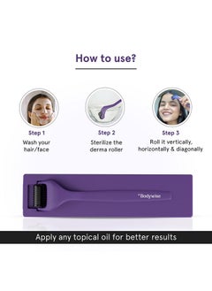 Advance Derma Roller For Women | 540 Micro 0.5Mm Titanium Alloy Needles | Faster Absorption Of Oils & Serums | Reduces Hair Fall & Stimulates Hair Follicles | Safe, Easy & Effective To Use - pzsku/Z1DE04429A48148ABD2E8Z/45/_/1733730196/6479fcab-ef2c-4aaf-ba95-508f1be283a8