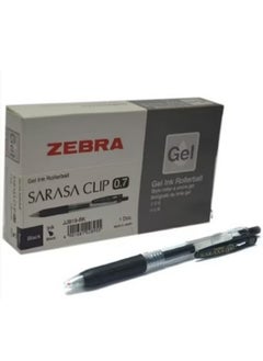 ZEBRA Zebra Sarasa Clip Gel Pen Box of 10 pcs Black 0.7mm  - Image 1