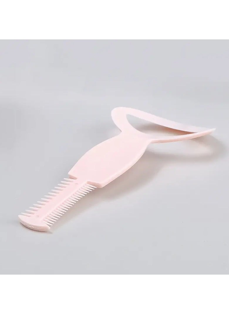 ORiTi 1pc Eyeliner Stencils Mascara Shield Guard Mascara Applicator Tool With Comb Eyelash Applicator Tool  - Image 2