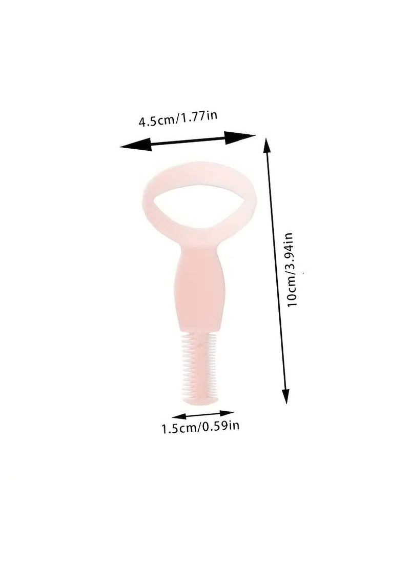 ORiTi 1pc Eyeliner Stencils Mascara Shield Guard Mascara Applicator Tool With Comb Eyelash Applicator Tool  - Image 4