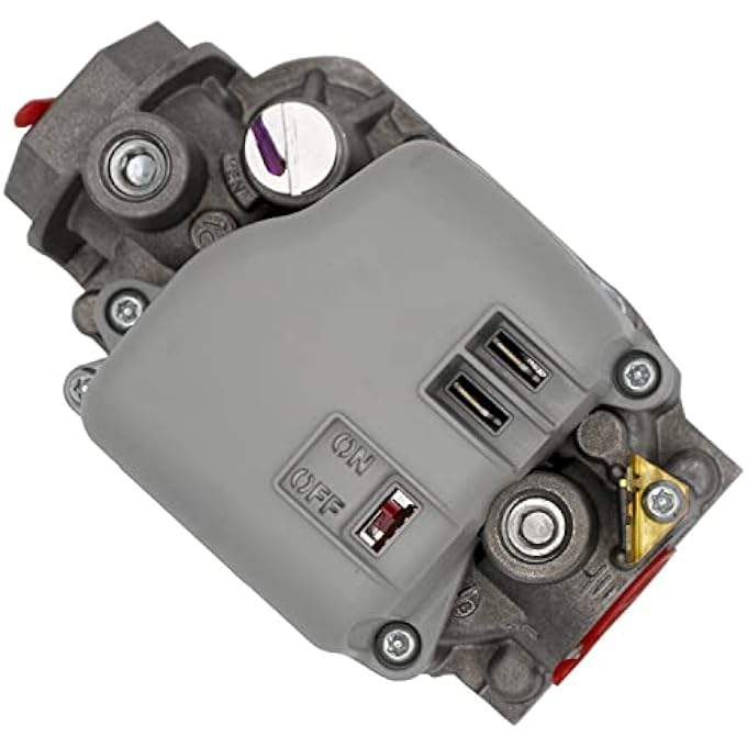 60-105055-01 GAS VALVE 150,000 BTU/HR NATURAL GAS 1/2 INCH NPT INPUT X 1/2 INCH NPT OUTPUT 1 STAGE - Image 1