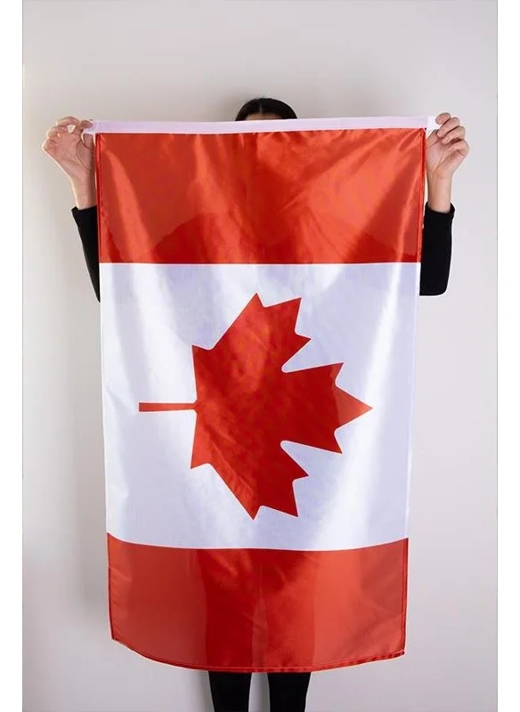 Zc Bayrak Zc Flag Canada National Send Flag Raschel Fabric Digital Printing 70x105 cm