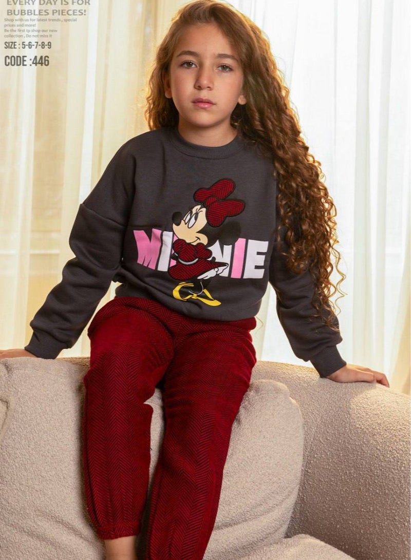 بابلز بيجامة شتوى ميلتون قطن 100% - Image 1