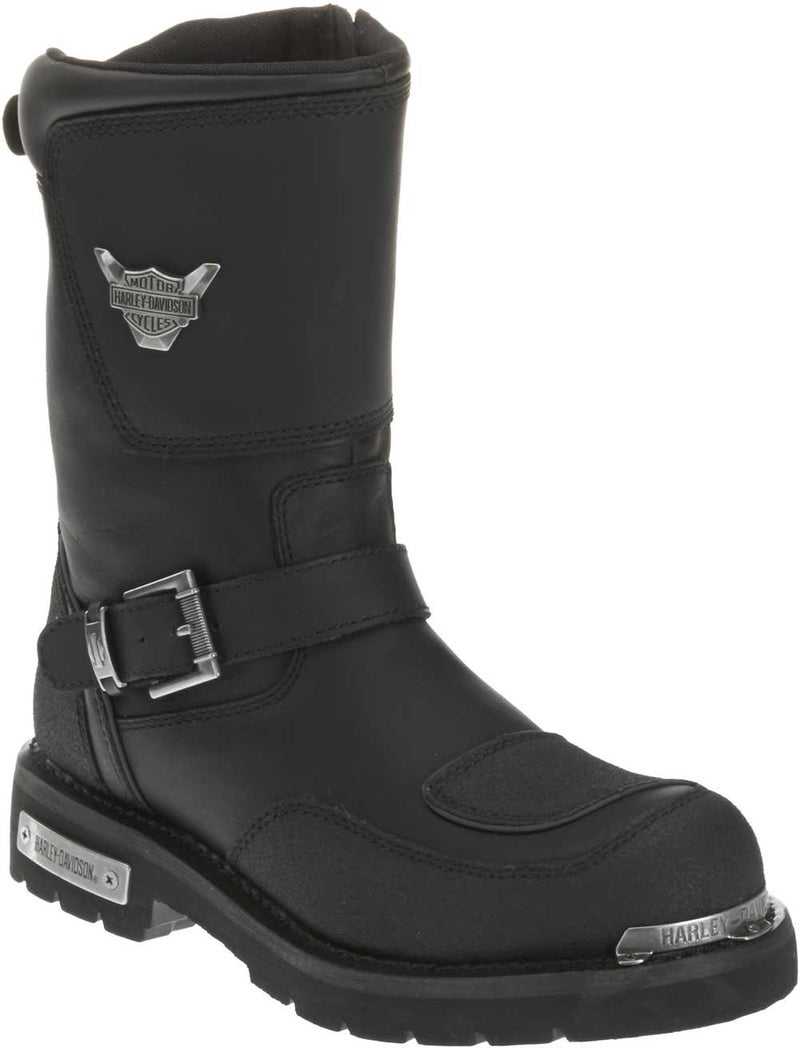 HARLEY DAVIDSON Harley-Davidson Men's Shift Leather Motorcycle Casual Boot, Black, 11.5 M US - Image 2