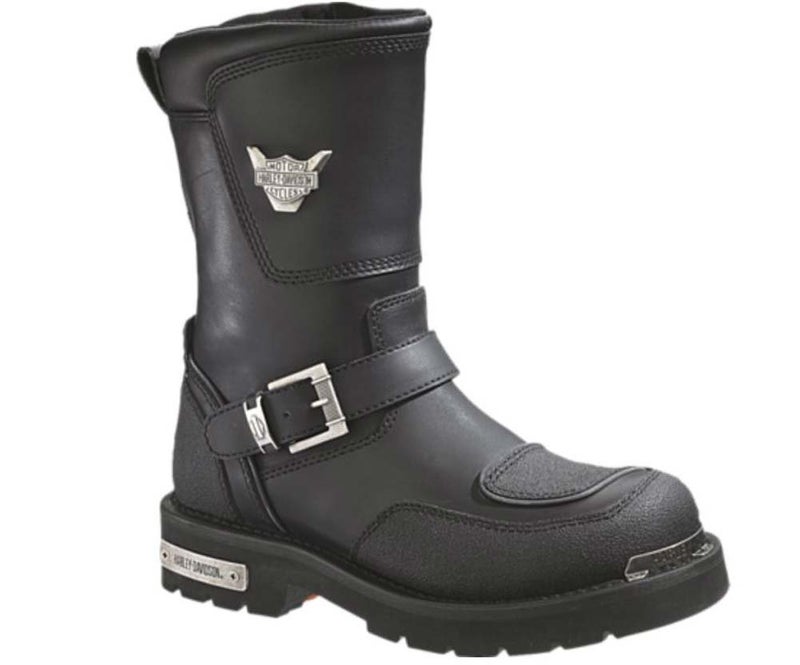 HARLEY DAVIDSON Harley-Davidson Men's Shift Leather Motorcycle Casual Boot, Black, 11.5 M US - Image 1