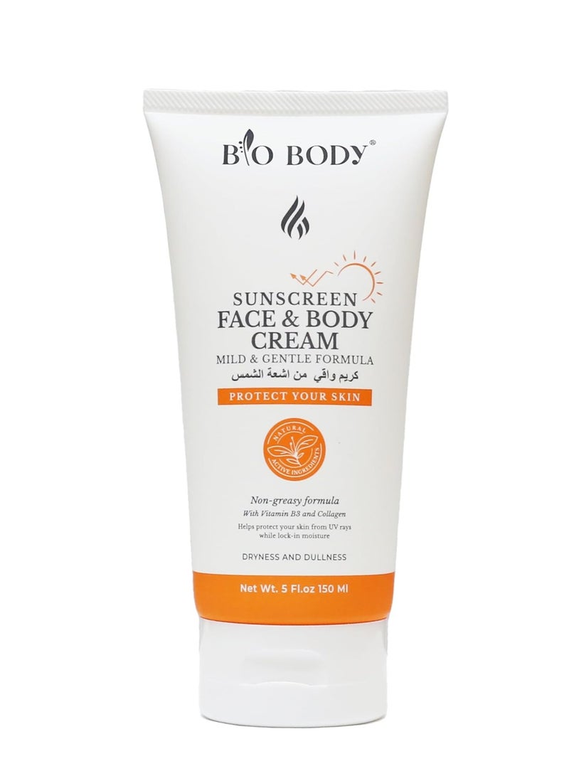 bio-body Bio body sunscreen face and body cream 150ml - Image 3