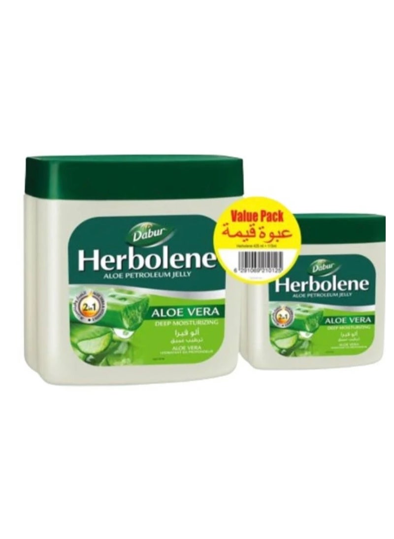 دابر طقم فازلين هيربولين مكون من عبوتين بحجم 425 مل + 115 مل 425+115ملليلتر - Image 1