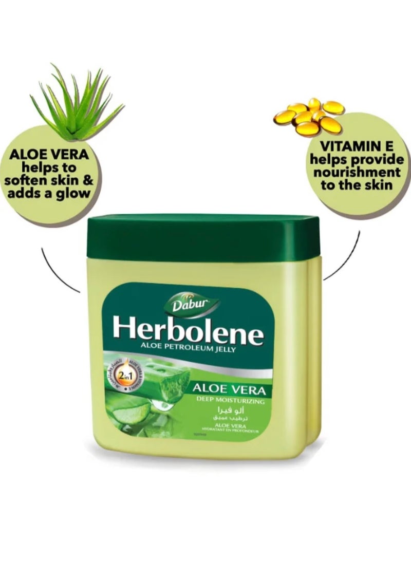 دابر طقم فازلين هيربولين مكون من عبوتين بحجم 425 مل + 115 مل 425+115ملليلتر - Image 2