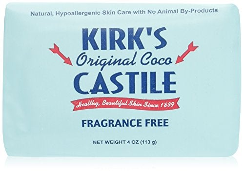 Kirk's Kirks Coco Castile Soap Fragrance Free Pack of 5 - Image 1