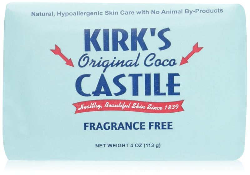 Kirk's Kirks Coco Castile Soap Fragrance Free Pack of 5 - Image 2
