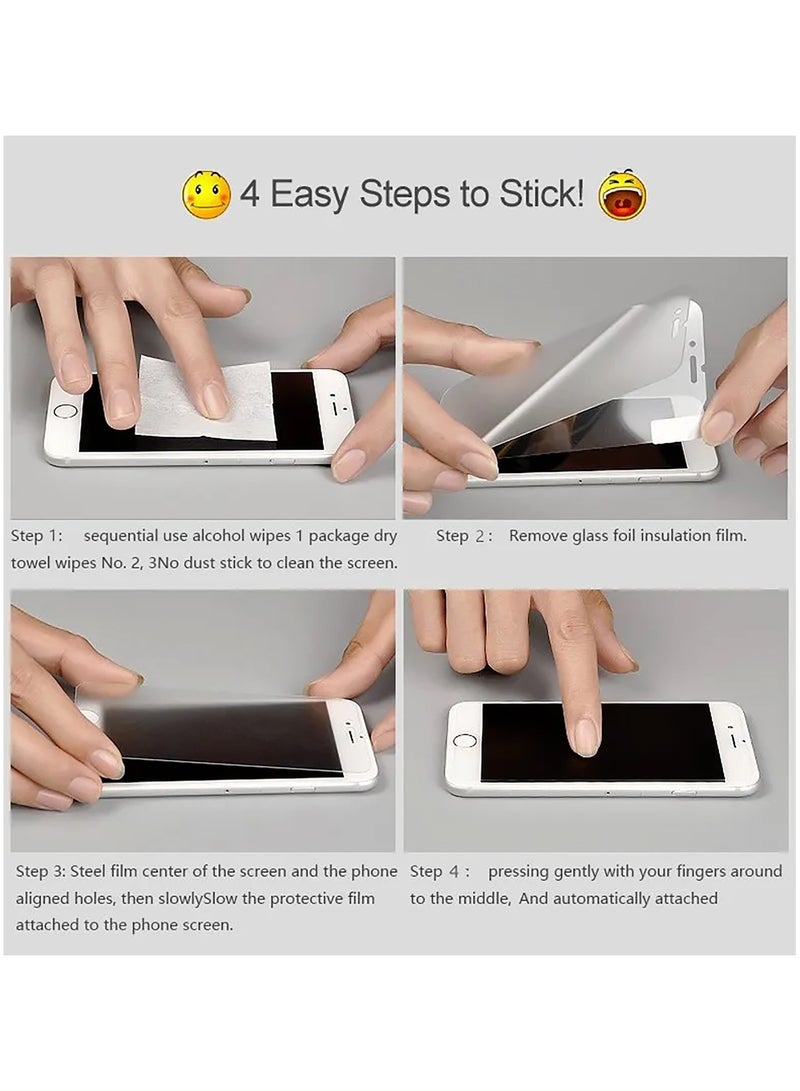 2 Pack Vivo iQOO 13  Screen Protector with Ultra Hardness Anti-Scratch Bubble Free Easy Installation Case Friendly Tempered Glass Screen Film - Image 4