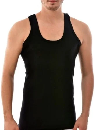 Tutku Men's Ribbed Undershirt 6 Pack 0102