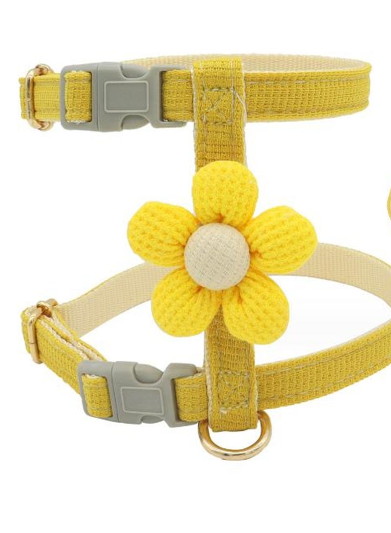 Generic 1.5M pet traction rope for small and medium-sized dogs Teddy to go out special anti-breakaway rope for walking cats five-petal flower traction rope - Image 3