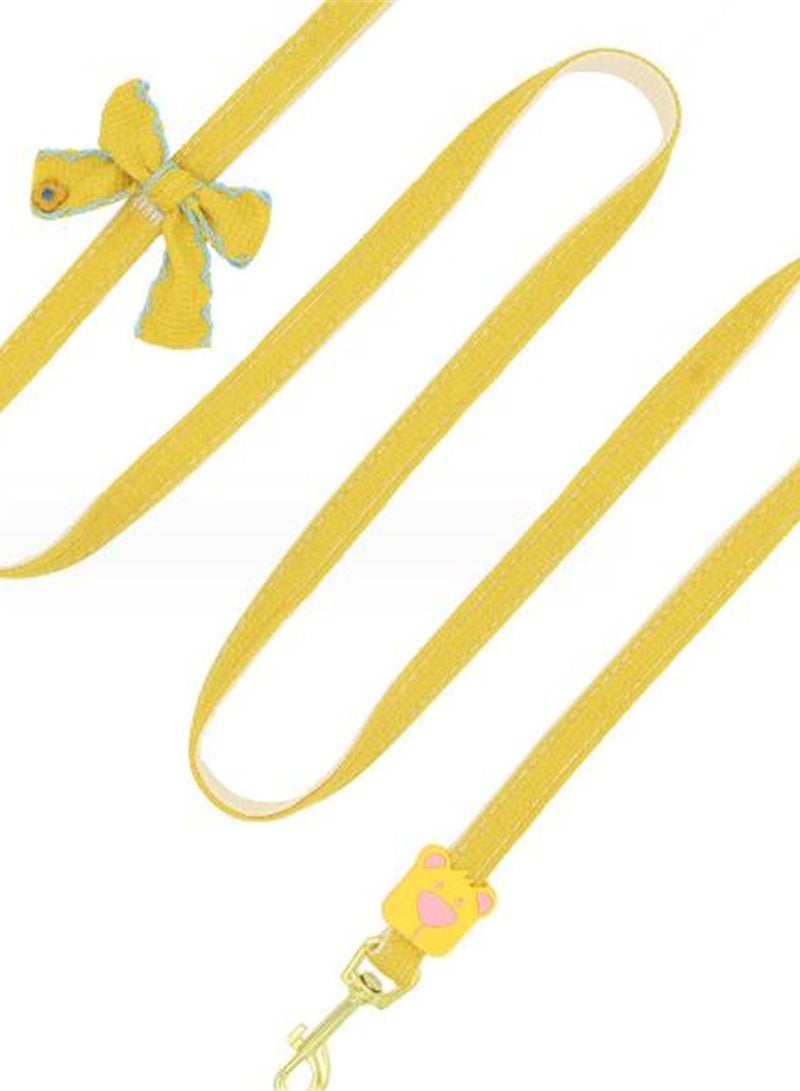 Generic 1.5M pet traction rope for small and medium-sized dogs Teddy to go out special anti-breakaway rope for walking cats five-petal flower traction rope - Image 4