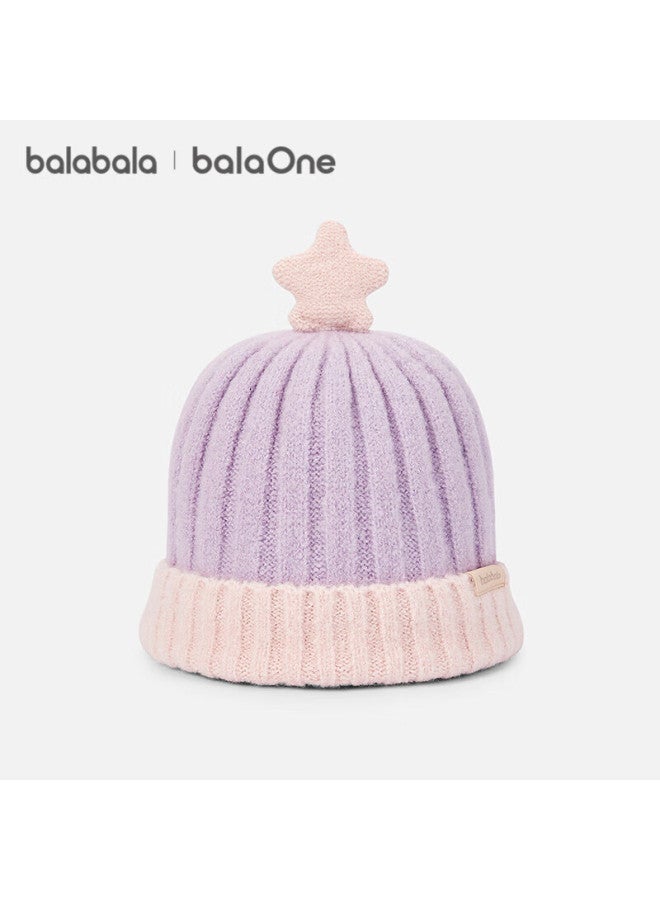 Balabala Balaone Kids Hat Boys Girls Beanie Comfortable Warm Five-pointed Star Decoration 208425160207 - Image 2