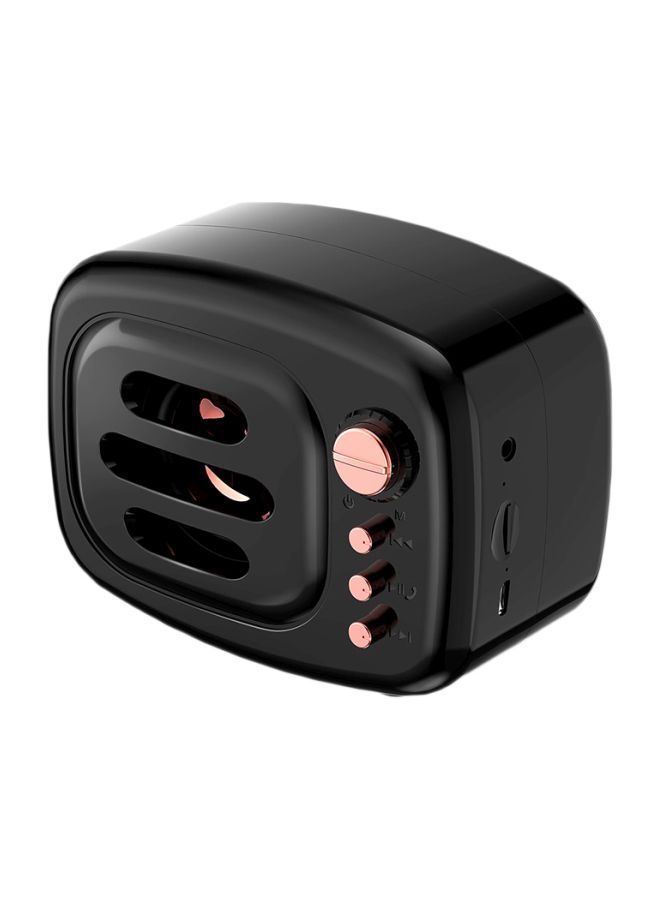 NIBEMINENT B11 Portable Bluetooth Stereo Speaker V7326B Black  - Image 1