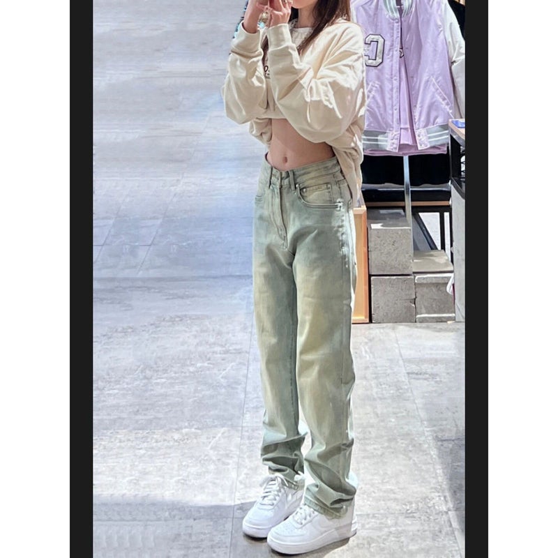 Unisex Classic Denim Jeans Loose Fit Daily Outdoor Wear - Image 3