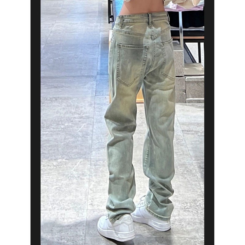 Unisex Classic Denim Jeans Loose Fit Daily Outdoor Wear - Image 4
