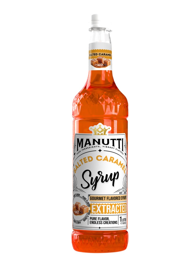 مانوتي سيراب الكراميل المملح 1 لتر - Image 1
