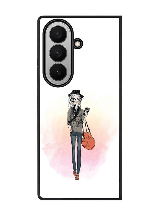 Stylizedd For Samsung Galaxy Z Fold7 Case,Slim fit Camera Protection, Shockproof Thin Phone cover  - Fashionista