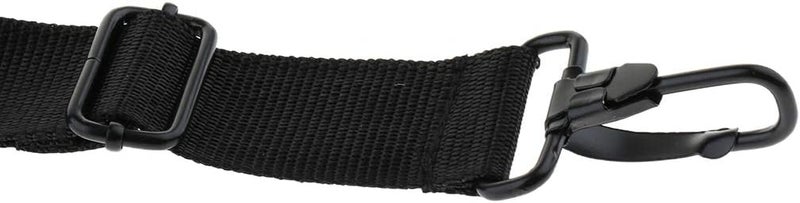 klarako Adjustable Belt Strap for Guitar Bass Violin Bag Case Box Replacement Parts  Black, 37mm - Image 1