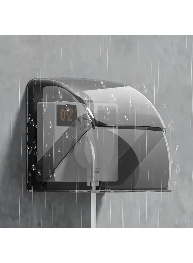 Night Black Outdoor Socket Protective Cover Waterproof Plug Shield For Outlets - Image 2