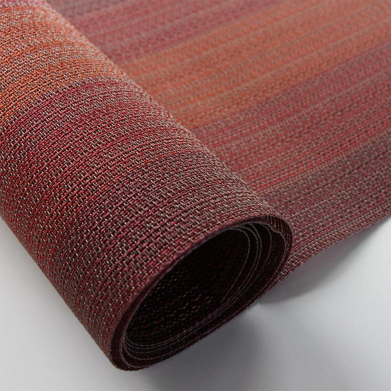 pigchcy 72 inches Table Runner,Table Centerpiece, Heat Resistant Vinyl Woven Washable Table Mats Sets (Scarlet Red) - Image 2