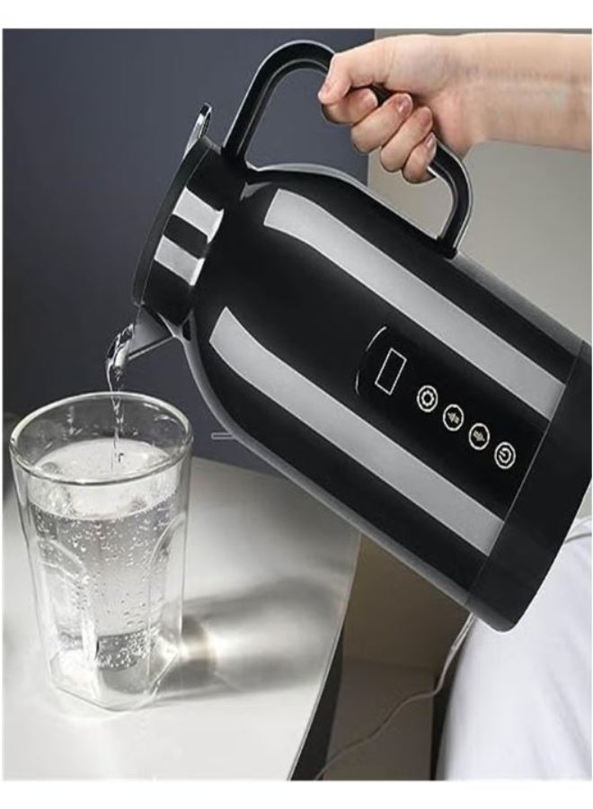 RYN Car Water Heater Kettle 1150ml 12V/24V with Touch Screen, Black - Image 3