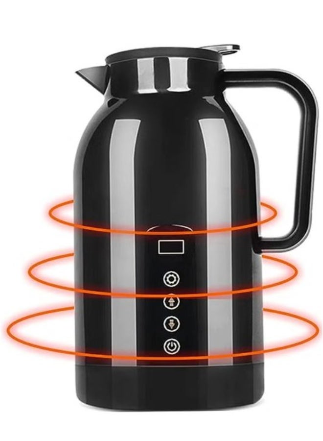 RYN Car Water Heater Kettle 1150ml 12V/24V with Touch Screen, Black - Image 1