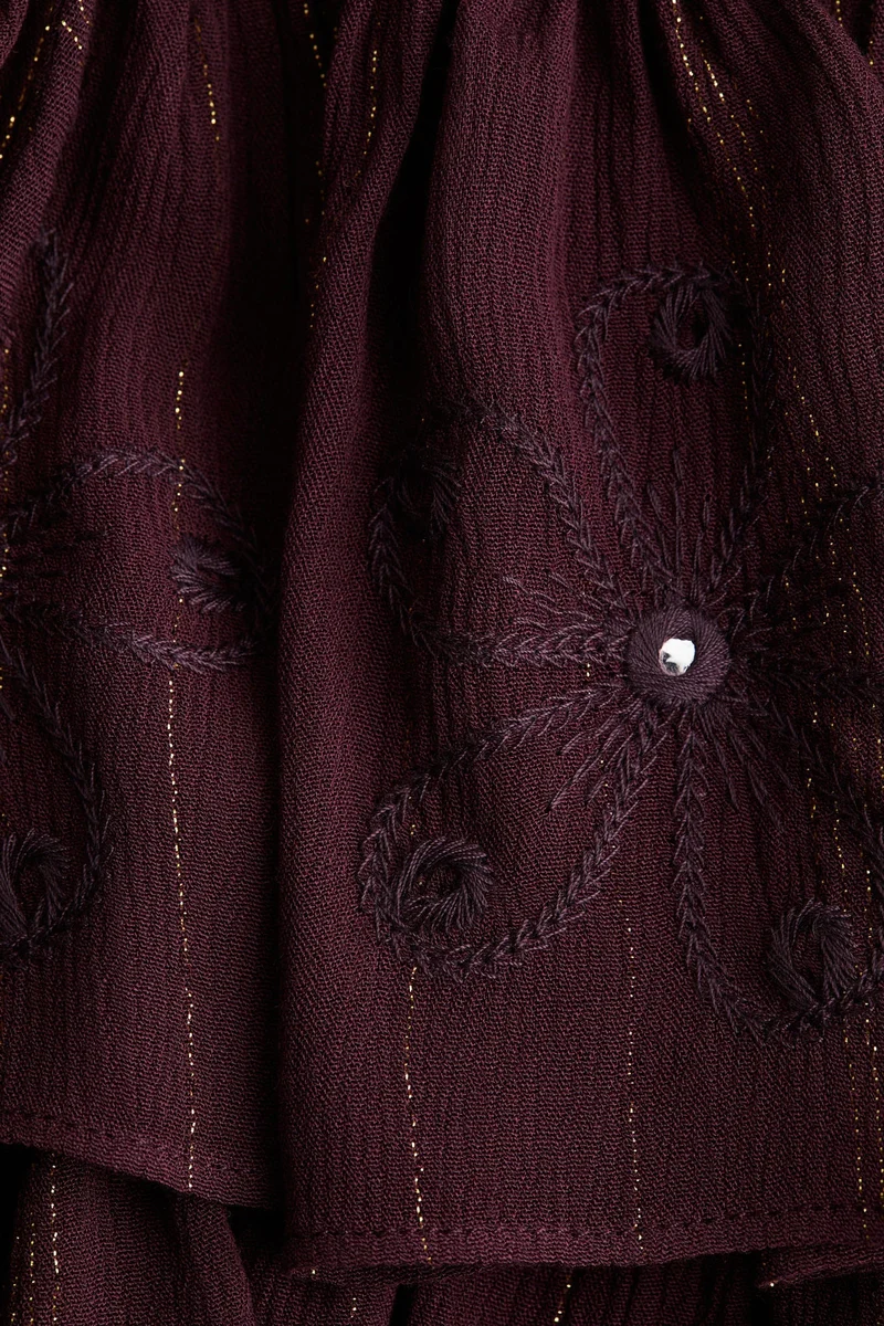 H&M  Flounced mini skirt for Women | Best Price UAE