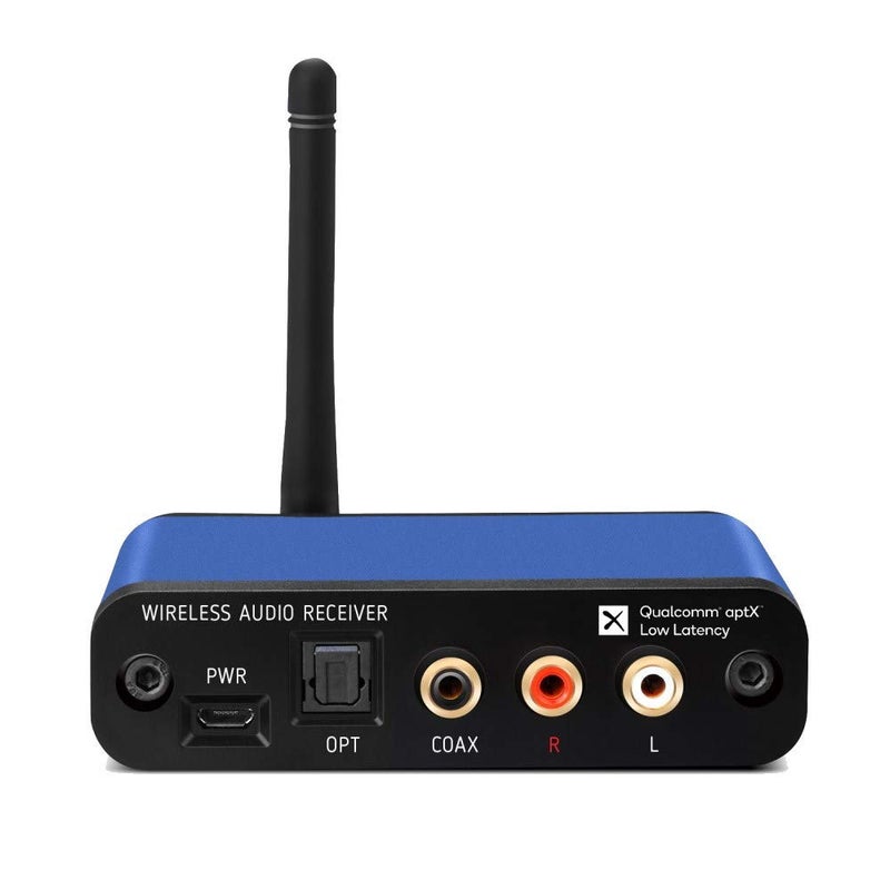 BluDento BLT-2 Hi-Fi Bluetooth 5.1 Audio Receiver â€“ aptX HD/AAC, Audiophile TI DAC, Long-Range, RCA,Optical & Coaxial Digital Outputs for Home Stereo - Image 1