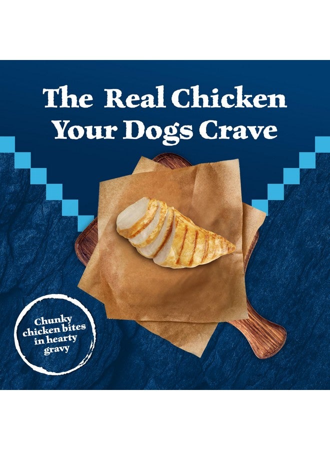 Blue Buffalo Wilderness Trail Toppers Wild Cuts Natural HighProtein Dog Wet Food, Chicken Bites In Hearty Gravy, 3Oz Pouch, 12 Count - Image 3