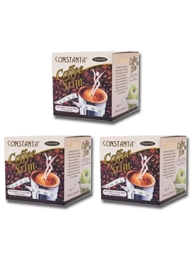 Constanta Coffee Srim – Healthy Weight Support Coffee (100% Original) - 3 Packs
