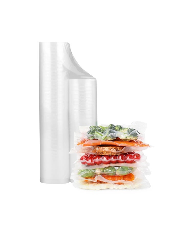 Vacuum Sealer Rolls 750cm-Long Vacuum Freezer Bags 4 mil Thick Cut to Size Vacuum Seal Bags BPA-Free & Commercial Grade Food Saver Bags Perfect for Food Storage Meal Prep Sous Vide Cooking Visit the Firelex Store
