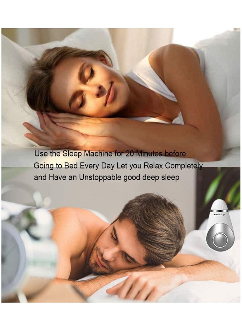Loquat Sleep Instrument Sleep Aid Device, Smart Sleep Aid Brain Massage Adjust Heart Rate, Headache Focus Attention, Small and Easy to Carry, Improve Deep Sleep - Image 3