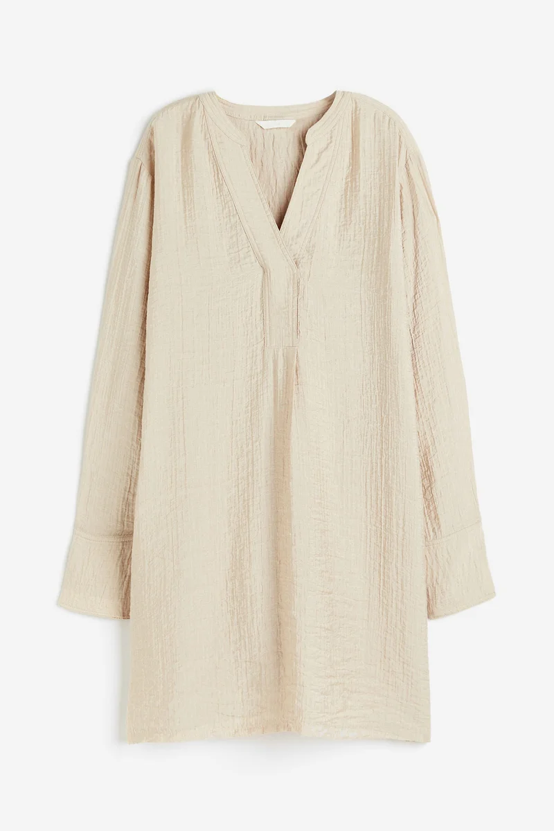 H&M Crêpe tunic dress
