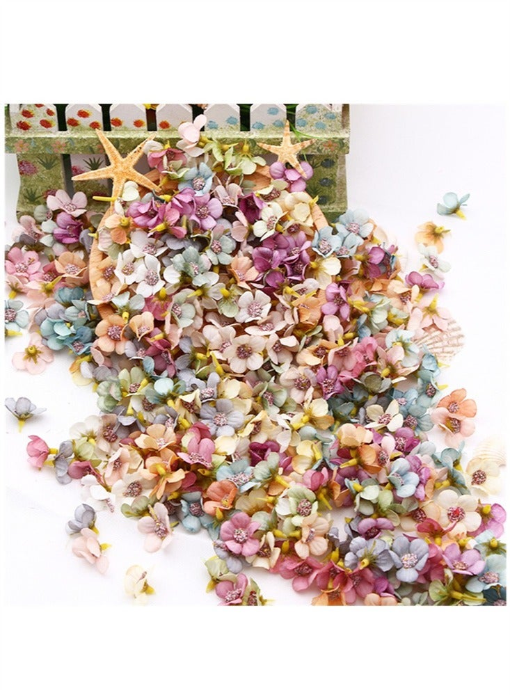 Fake Flower Head 100PCS Artificial Daisy Flower Heads Artificial Silk Daisy Flower Heads for Crafts Wedding Home Crown Garland Accessory Decor Artificial Flower Heads - Image 2