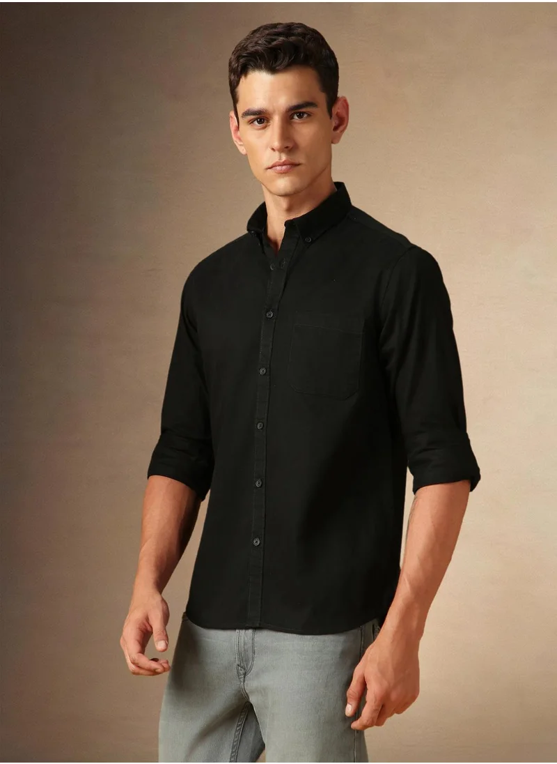دينيس لينغو Black Shirt For Men