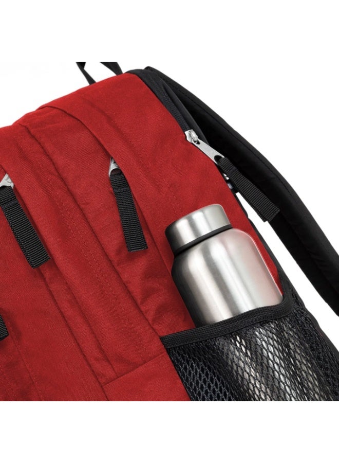 JanSport Unisex Fashion Backpack Big Student Red Tape - Image 4