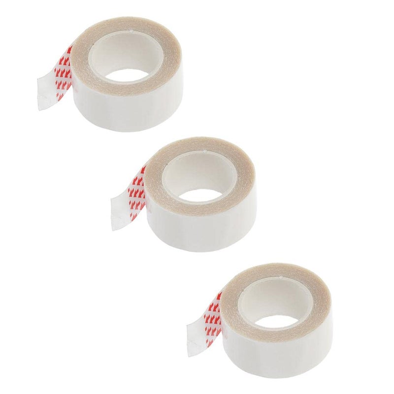 Sided Tape Roll for Hair Hairpiece Toupee Skin Weft 300cm, 3 Roll - Image 1