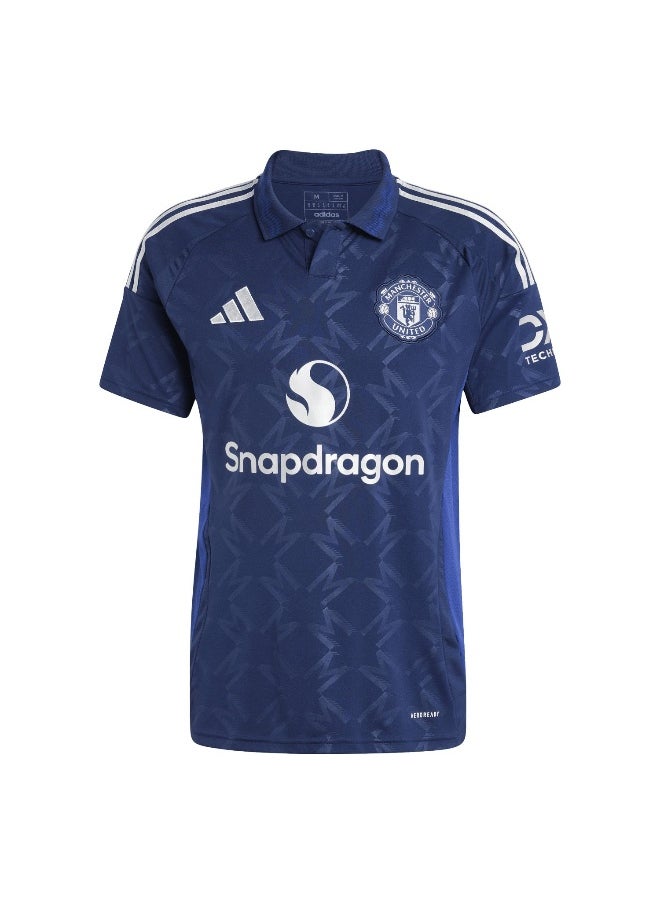 Adidas Adidas Mufc A Jsy Blue Football Jerseys For Men Xs  - Image 1