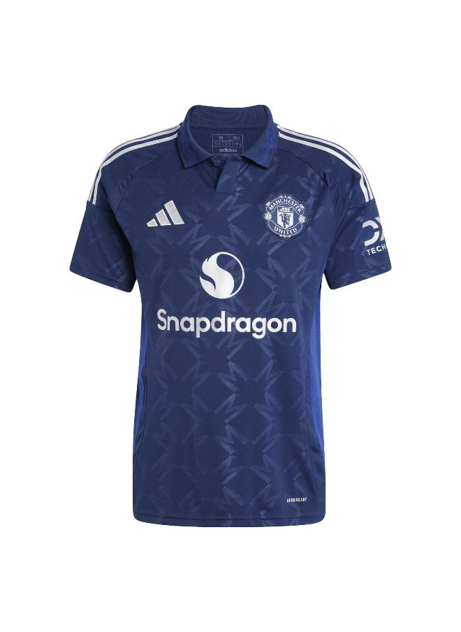 Adidas Adidas Mufc A Jsy Blue Football Jerseys For Men Xs  - Image 2