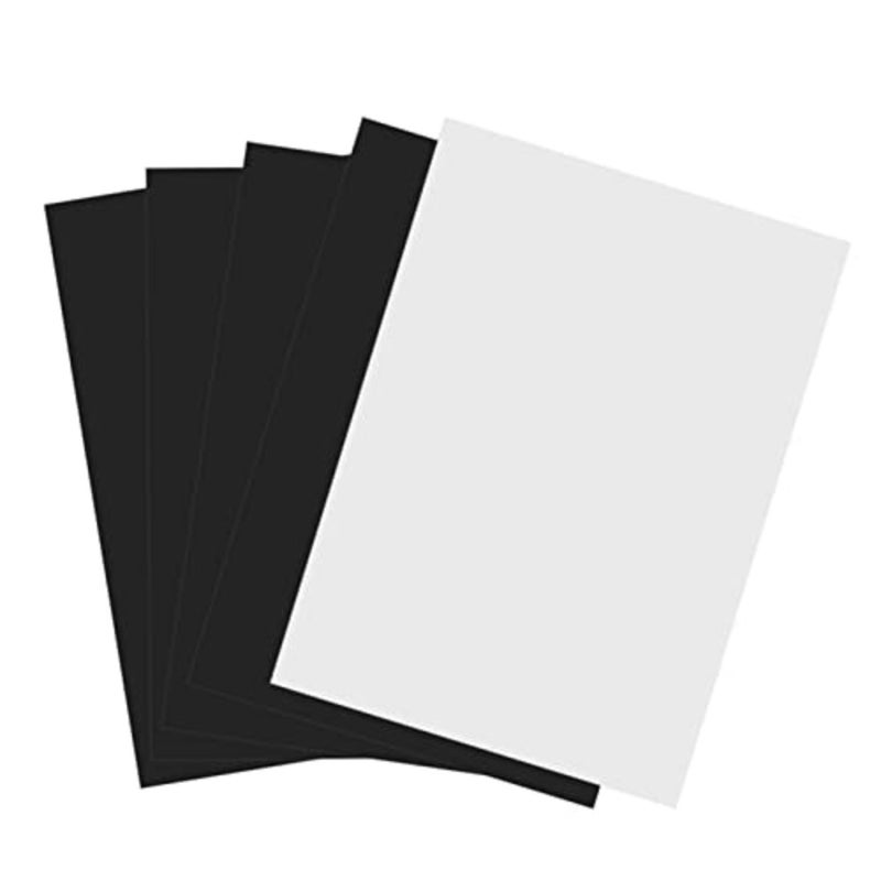 Magnetic Inkjet Printing Sheet, 5Pcs A4 Flexible Magnetic Sheet Printable Photo Paper for Common Inkjet Printers, Could Adhere to Iron Surface, 8.27 X 11.69inch - Image 1