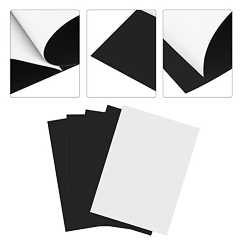 Magnetic Inkjet Printing Sheet, 5Pcs A4 Flexible Magnetic Sheet Printable Photo Paper for Common Inkjet Printers, Could Adhere to Iron Surface, 8.27 X 11.69inch - Image 5