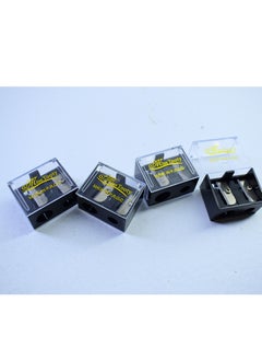 MISS TOOTY 4 Pieces Double Sharpener Black  - Image 1