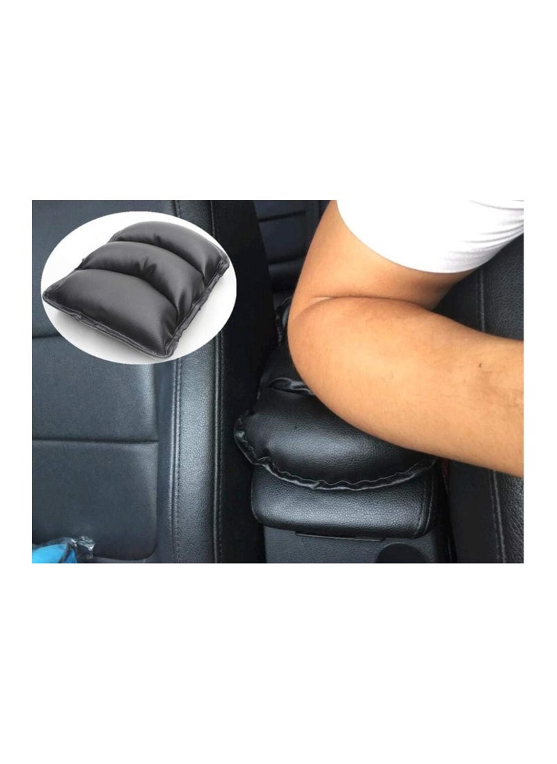 Generic - Comfortable Car Center Console Armrest Cover, Soft Leather Car Console Cover, Car Interior Center Console Pad for Driver or Passenger Arms, Compatible with All Cars (Beige) - Image 1