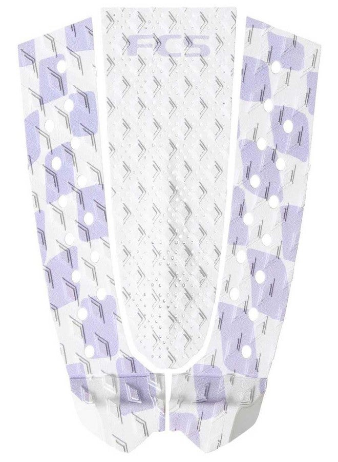 FCS Caroline Marks Athlete Series Traction Pad Lavender-White Check ECO - Image 1