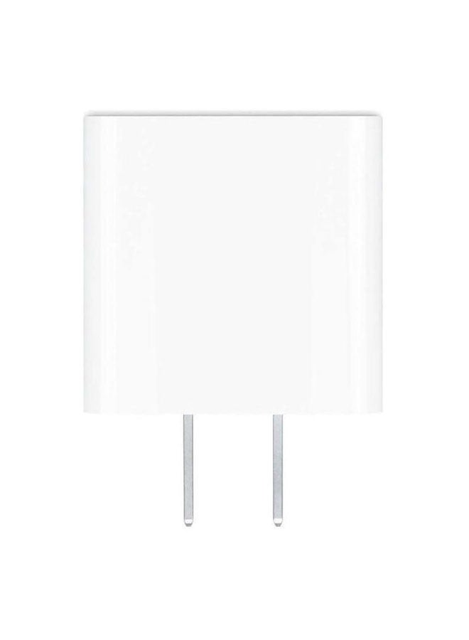 ابل  محول طاقة بسنين ومنفذ USB-C بقوة 20 وات أبيض - Image 4