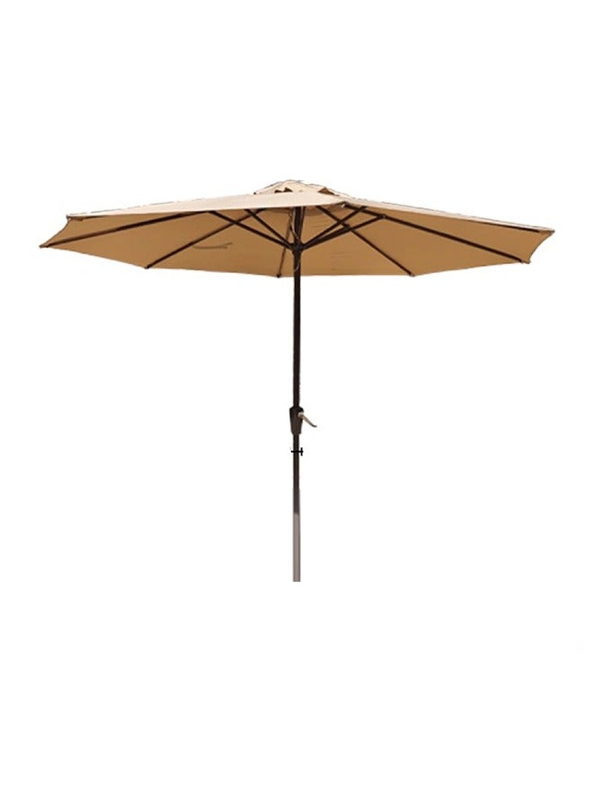 Broyhome Patio Outdoor Umbrella  9ft Round Water Proof Umbrella Portable Tilt  with Garden Pool Beach  Heavy Duty Wind  - Image 1